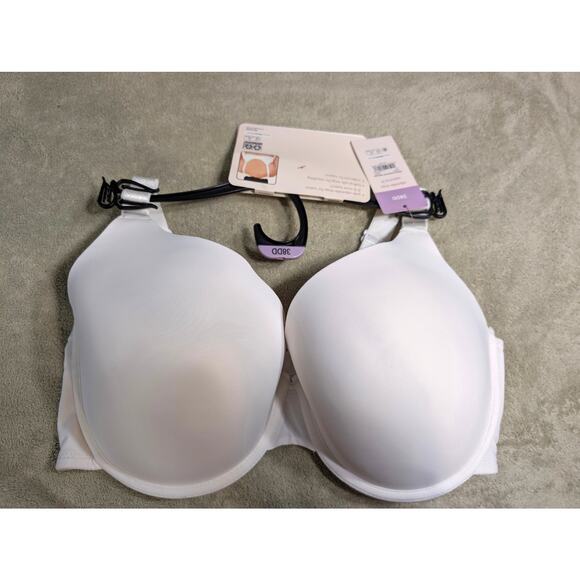Secret Treasures Side Smoothing T-Shirt Bra 38DD 38 DD Underwire T Shirt Support - Picture 1 of 5
